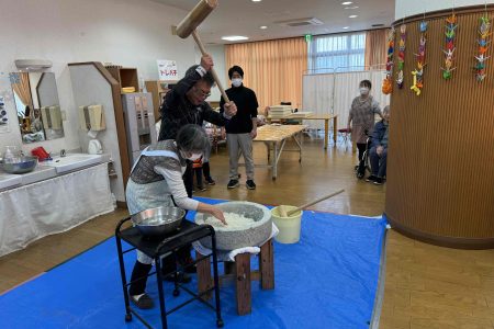 餅つき大会（昨年末開催m(__)m）