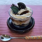 オレオとコーヒーゼリーのグラスパフェ作り　～デイサービス～