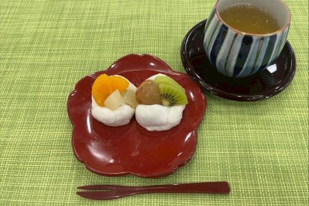 フルーツ大福作り　～デイサービス～