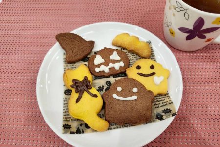 ハロウィンクッキー作り　～デイサービス～