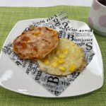 餃子の皮でピザ作り　～デイサービス～