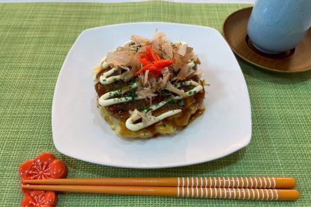 ミニお好み焼作り　～デイサービス～